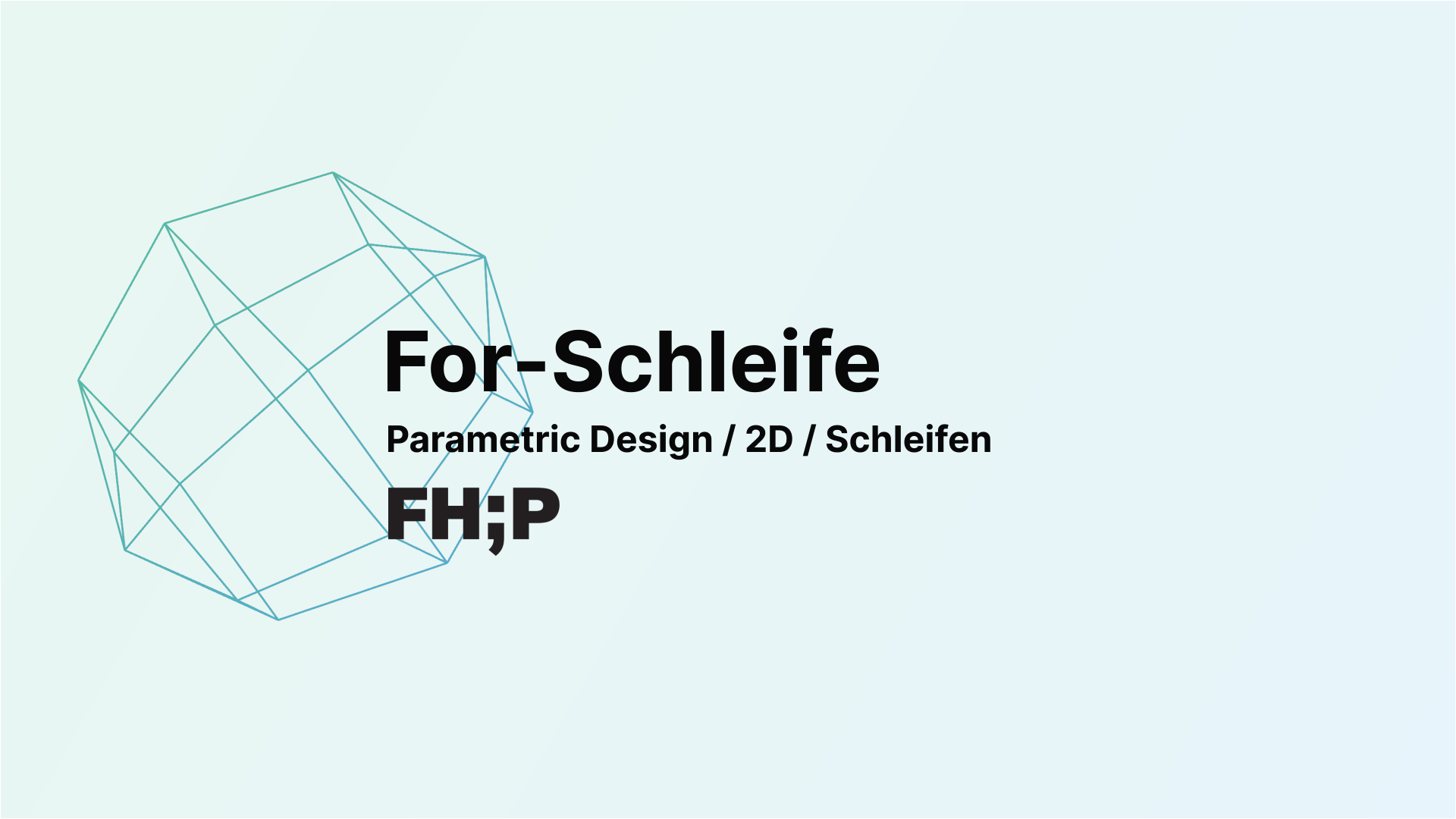 For-Schleife preview
